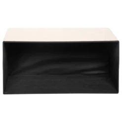 POUF PLIABLE DOUBLE SOANA IVOIRE