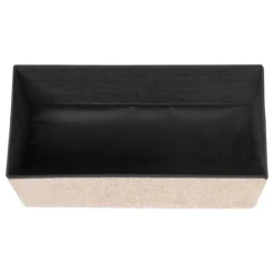 POUF PLIABLE DOUBLE SOANA TAUPE