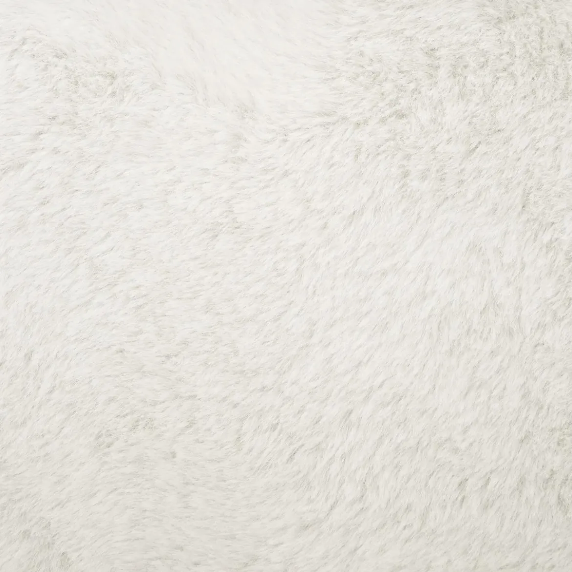 POUF PLIABLE FOURRURE EZZIO BLANC
