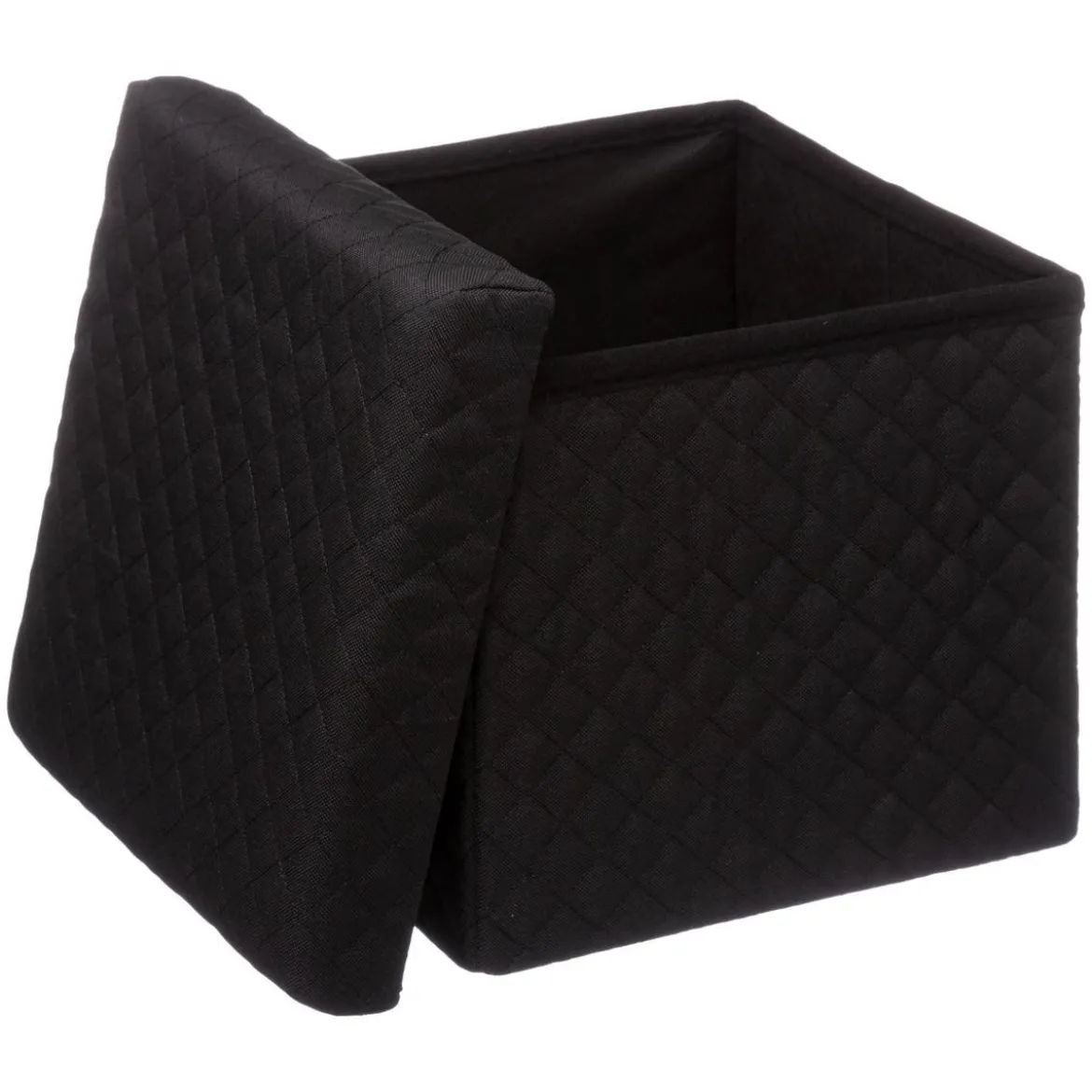 POUF PLIABLE NOIR 31X31CM