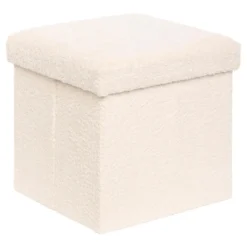 POUF PLIABLE SIMPLE SOANA IVOIRE
