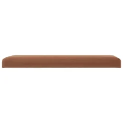 POUF PLIANT DOUBLE TESS VELOURS AMBRE