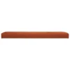 POUF PLIANT DOUBLE VELOURS LILOU AMBRE D.76X38CM