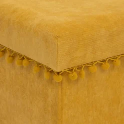 POUF PLIANT MEMO OCRE