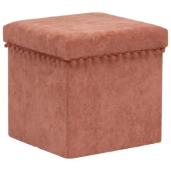 POUF PLIANT MEMO TERRACOTTA