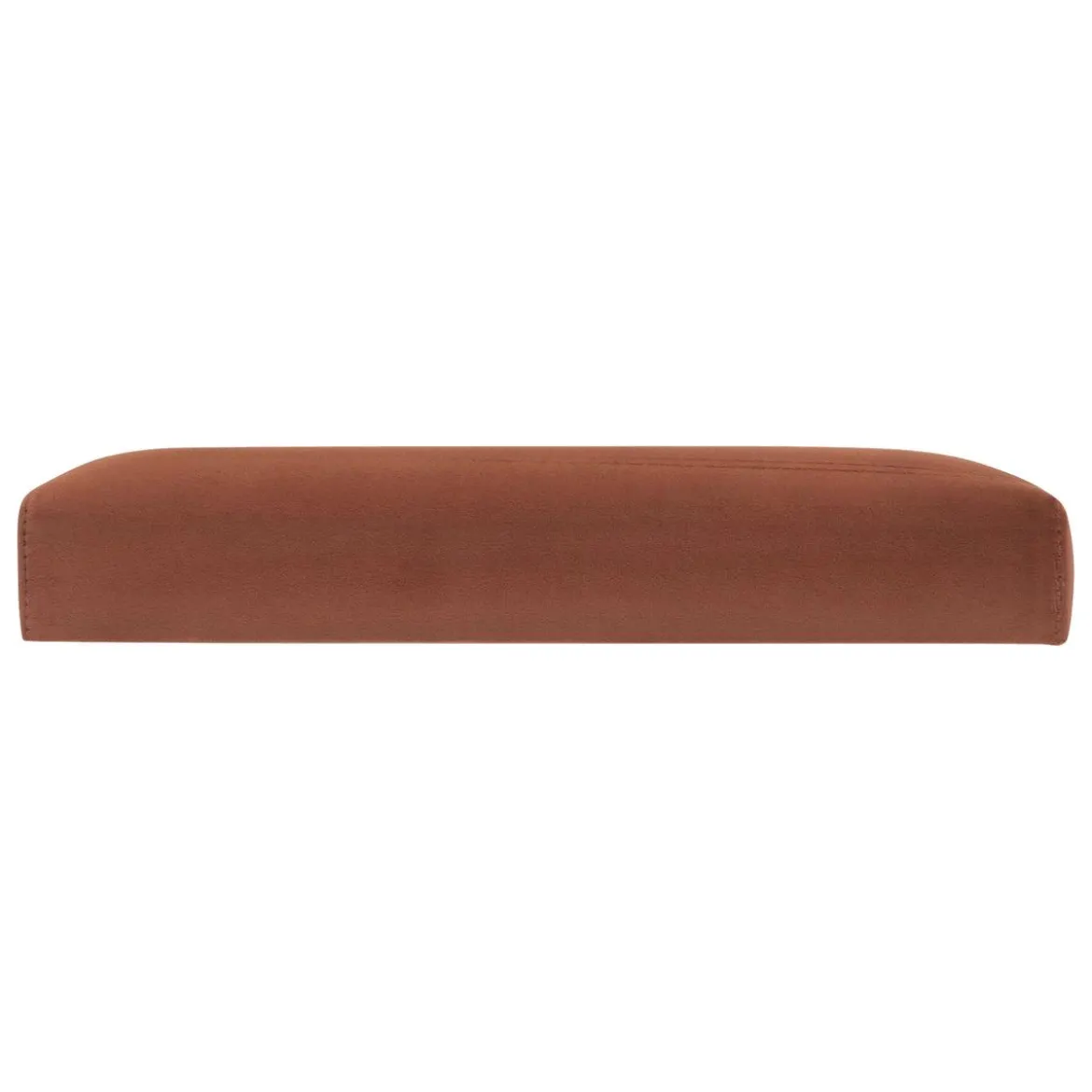 POUF PLIANT TESS VELOURS AMBRE