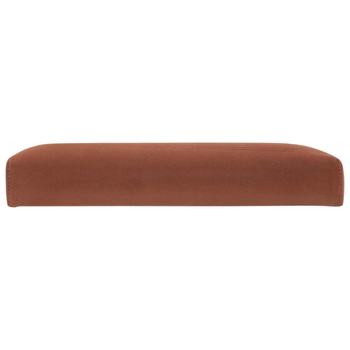 POUF PLIANT TESS VELOURS AMBRE