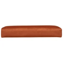 POUF PLIANT VELOURS LILOU AMBRE D.38X38CM