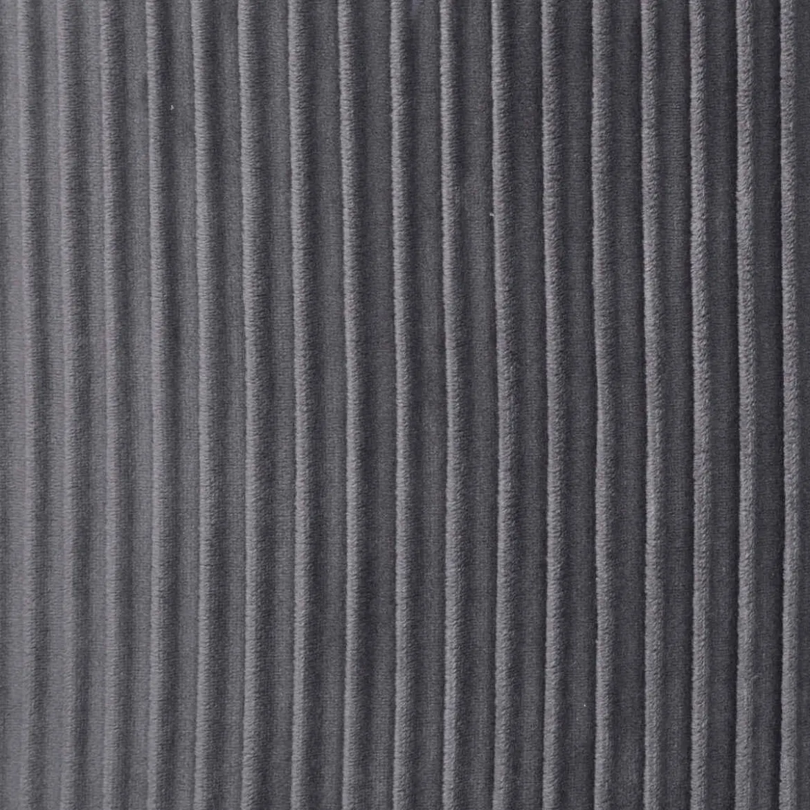 POUF VELOURS NOFY GRIS