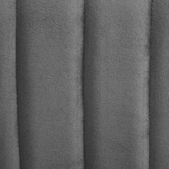 POUF VELOURS SEIS GRIS