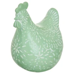 POULE RESINE LINDA H.20CM