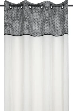PRINCETON RIDEAU 140X260CM OEIL ARDOISE