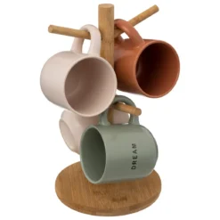 RACK 4 MUGS S MOTS 24CL