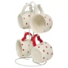 RACK 4 MUGS VALENTINE 22CL