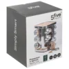 RACK ROTATIF 12 POTS A EPICES INOX ET BAMBOU