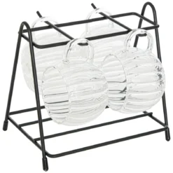 RACK 4 TASSES PUMPKIN 18CL