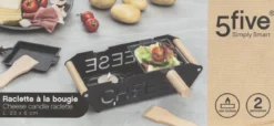 RACLETTE BOUGIE 2 PERSONNES