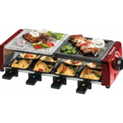 RACLETTE GRILL ET PIERRE DE CUISSON 8 PERSONNES