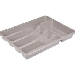 RANGE COUVERTS DE LUXE TAUPE