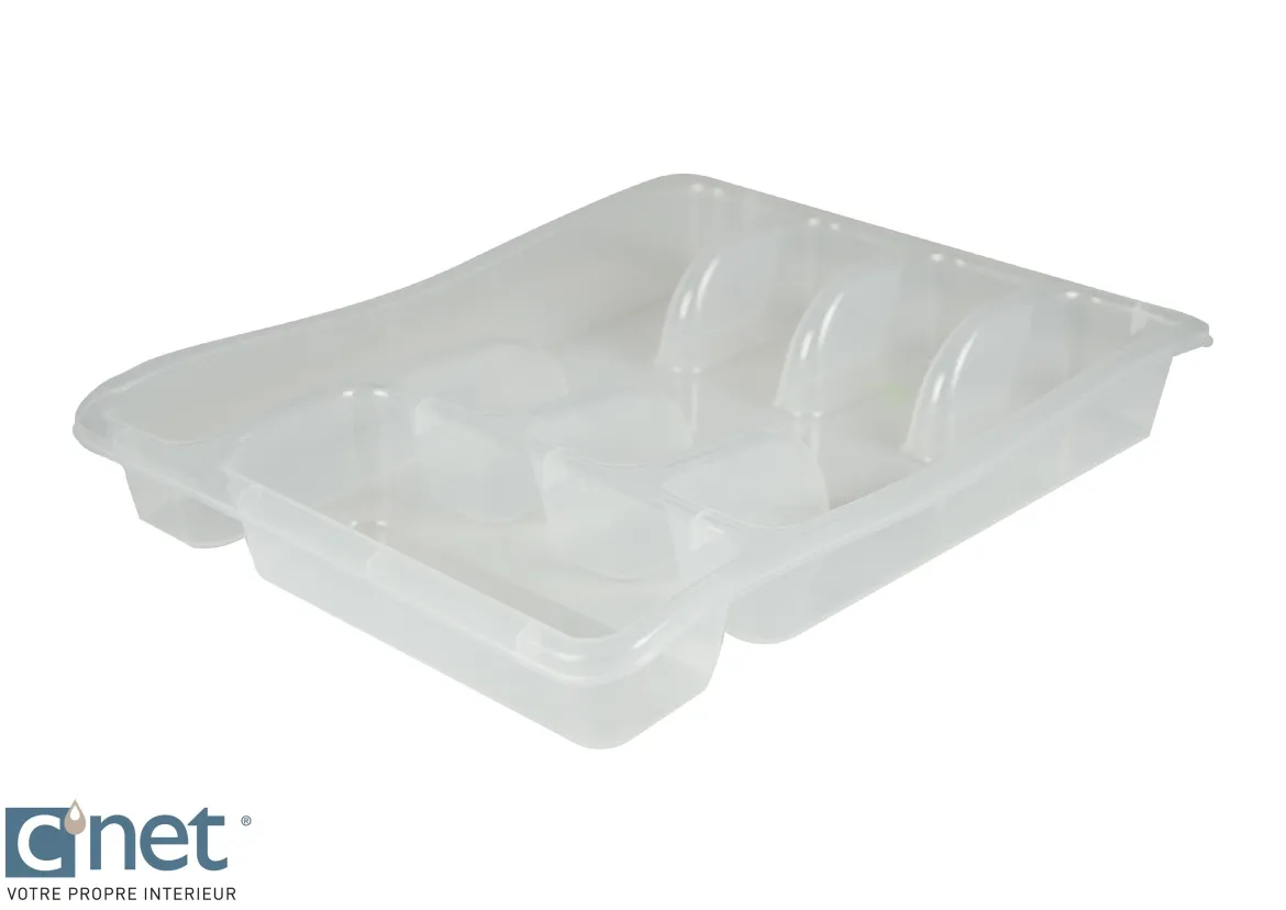 RANGE COUVERTS TRANSPARENT PETIT MODELE