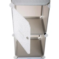 RANGEMENT COLONNE GRIS