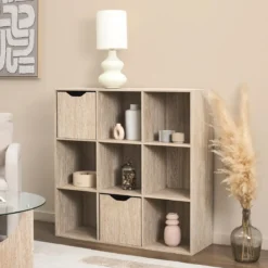 RANGEMENT MODULABLE 9 CASES PIETRA