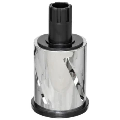 RAPE AVEC MANIVELLE 3 LAMES VENTOUSE SILVER PRO NOIR