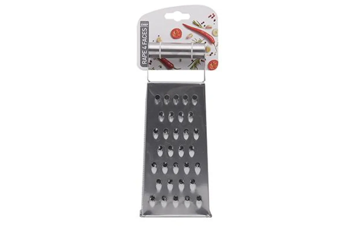 RAPE 4 FACES INOX 20CM