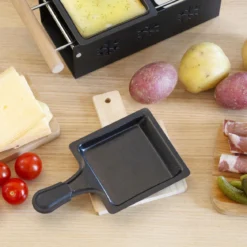 REPOSE POELON RACLETTE BOIS X4 PIECES