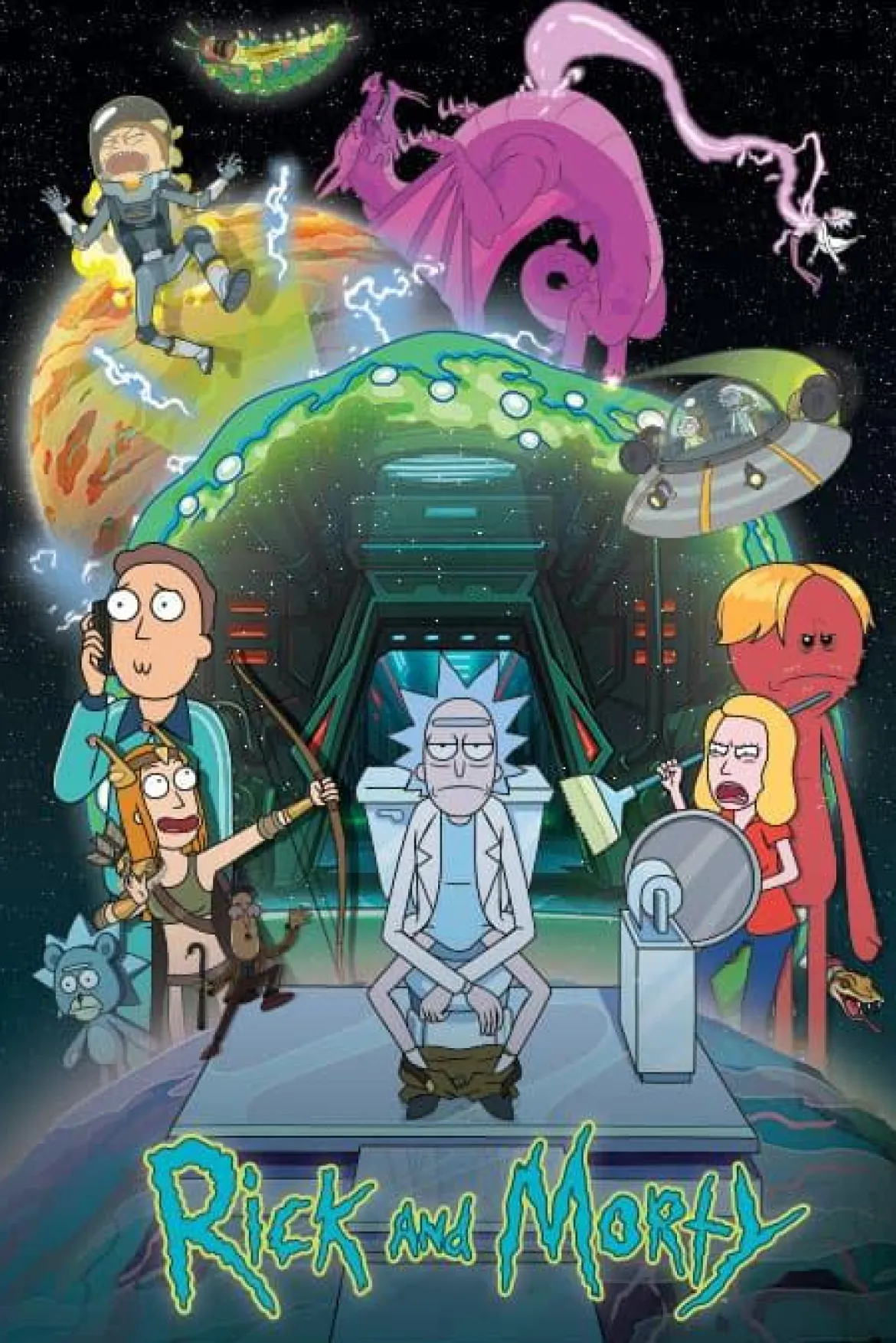 RICK ET MORTY 2 MAXI POSTER 61X91.5CM