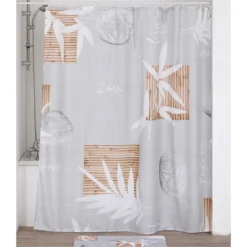 RIDEAU DE DOUCHE POLYESTER 180X200CM SPIRITUALITY
