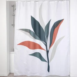 RIDEAU DE DOUCHE POLYESTER 180X200CM BUCOLIQUE