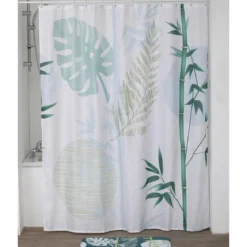 RIDEAU DE DOUCHE POLYESTER 180X200CM SAGANO