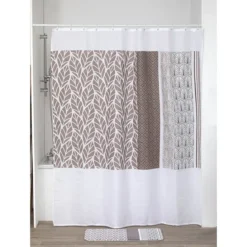 RIDEAU DE DOUCHE 180X200CM GATSBY