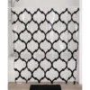 RIDEAU DE DOUCHE 180X180CM TRANSPARENT IMPRIME MARRAKECH