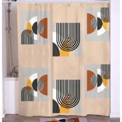 RIDEAU DE DOUCHE 180X180CM TRENDY