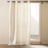RIDEAU A OEILLETS 140X260CM BOUCLETTE UNIE WINONA NATUREL