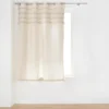 RIDEAU A OEILLETS 140X180CM COTON ATLAS NATUREL