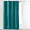 RIDEAU A OEILLETS 140X260CM MICROFIBRE ABSOLU BLEU PAON