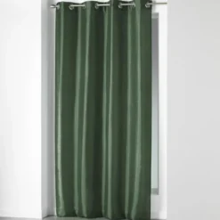 RIDEAU A OEILLETS 140X240CM SHANTUNG UNI SHANA KAKI