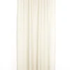 RIDEAU ARONNA ECRU 135X300CM GALON FRONCEUR PATTE CACHEE