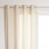 RIDEAU CHENILLE ZURI IVOIRE 140X260CM