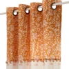 RIDEAU COTON NOMADE POMP 140X260CM