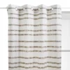RIDEAU ELIO RAYE VERT 135X260CM
