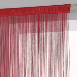 RIDEAU FIL ROUGE 90X200CM