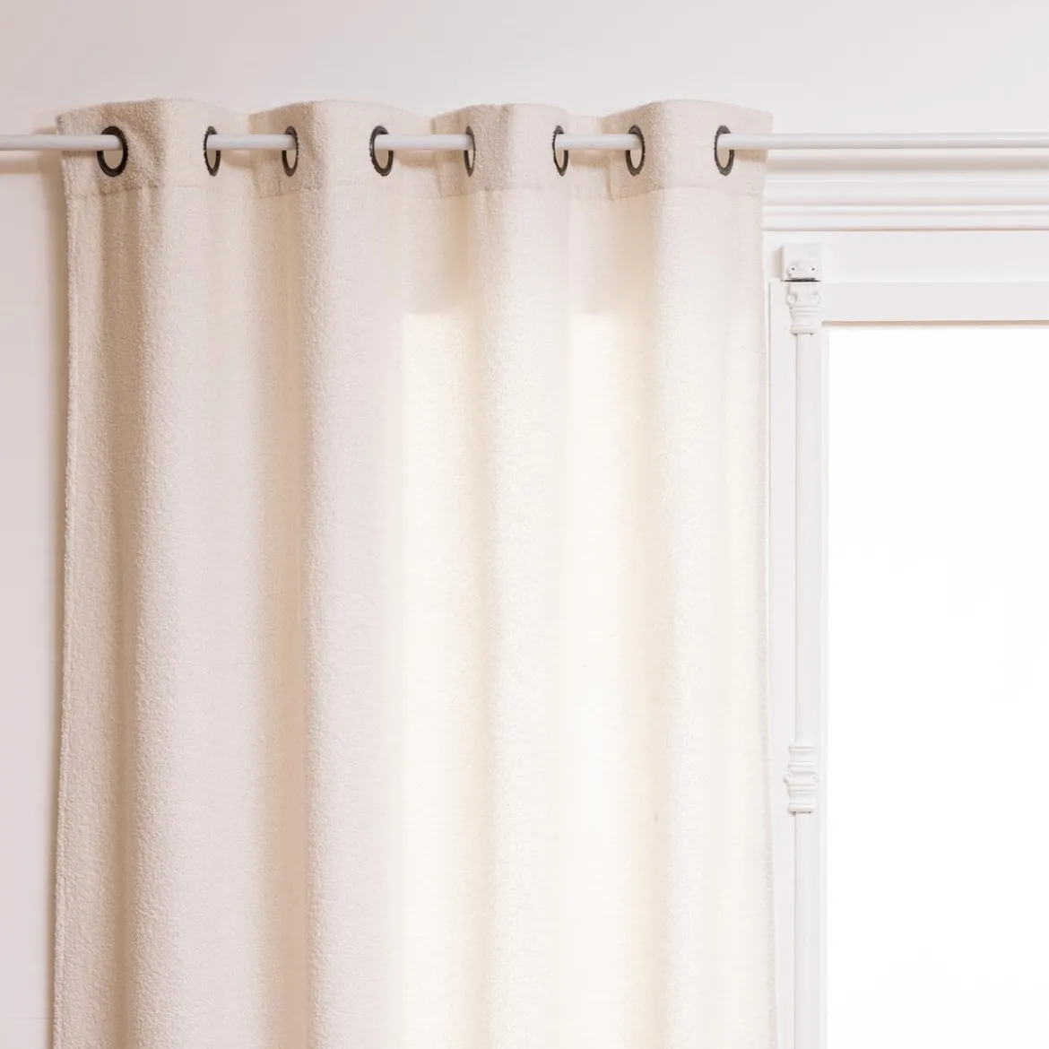 RIDEAU FOURRURE BOUCLETTE JAIKO 140X260CM
