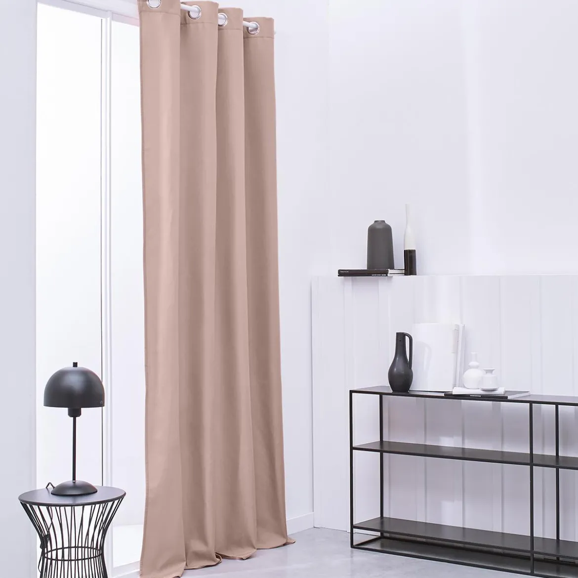 RIDEAU ISOLANT 140X240CM TODAY ESSENTIAL ROSE