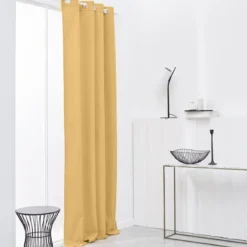 RIDEAU ISOLANT 140X240CM TODAY ESSENTIAL OCRE