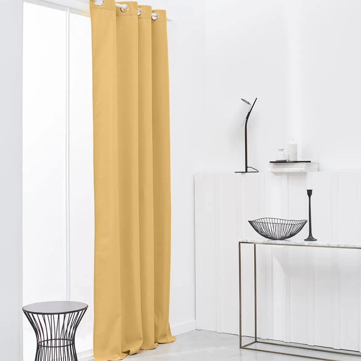RIDEAU ISOLANT 140X240CM TODAY ESSENTIAL OCRE