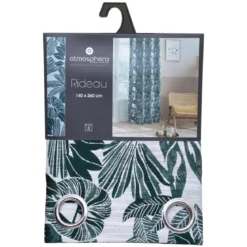 RIDEAU JACQUARD BEJUCO CEDRE 140X260CM